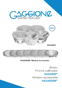 Leaflet Hadar 50 - COB Collimator