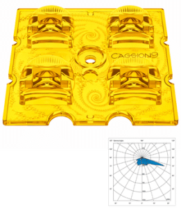 Gaggione Avika yellow street lighting optic T4M