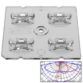 Gaggione Avika street lighting lens T3S